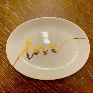 NWT Love Trinket Tray